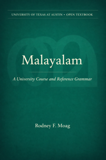 Cover image for Malayalam: A University Course and Reference Grammar
